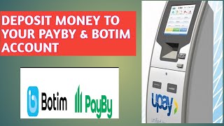 Paano mag hulog ng pera sa botim amp payby account using Upay machine choyskie tv [upl. by Crescen]