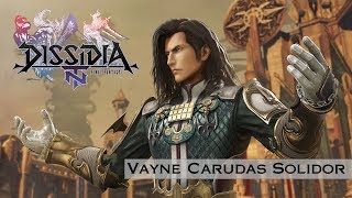 Dissidia Final Fantasy NT – Vayne Carudas Solidor FFXII Out Now [upl. by Notecnirp]