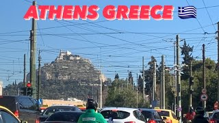 The Streets Of Athens Greece [upl. by Sualohcin558]