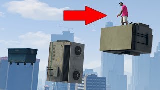 PARKOUR EXTREMO POR UN CENTIMETRO  GTA V ONLINE [upl. by Crifasi]