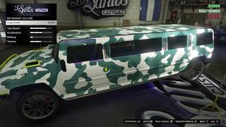 GTA 5 Online Mammoth Patriot Stretch Customizing After Hours Dlc [upl. by Selij]