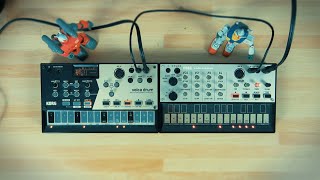 DUB TECHNO JAM with KORG VOLCA DRUM and VOLCA KEYS [upl. by Sybley]