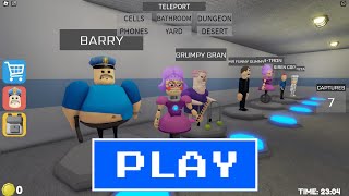 LIVE  PLAYING As All NEW Barry MORPHS And USING POWERS  NEW ROBLOX BARRYS PRISON RUN V2 OBBY [upl. by Launam885]