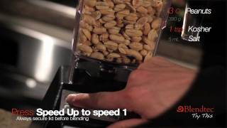 Homemade Peanut Butter  Blendtec Recipes [upl. by Cantone]