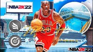 BEST SLASHING SHOOTER BUILD ON NBA 2K22 CURRENT GEN  Michael Jordan Build  Slashing Shot Creator [upl. by Cyprio]