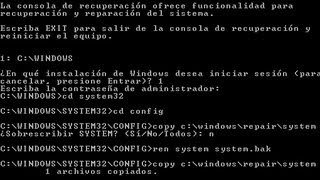 Falta el fichero cwindowssystem32configsystem [upl. by Maddocks]