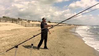 Peche surfcasting colmic dorade [upl. by Aimik]