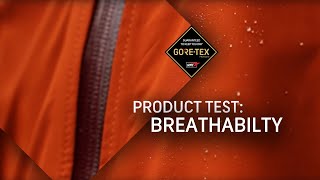 GORETEX Products Test 3 Breathability [upl. by Uchida872]