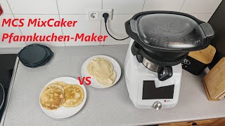 Monsieur Cuisine Smart Thermomix PfannkuchenMaker Test [upl. by Ardnahs94]