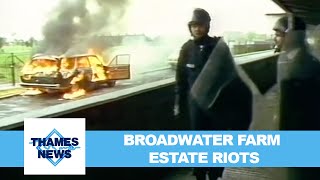 Broadwater Farm Estate Riots  Thames News [upl. by Odareg]