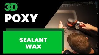 Applying 3D Poxy Sealant Wax with a Dual Action Polisher [upl. by Ledoux102]