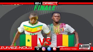 🛑 DIRECT FINALE SÉNÉGAL vs MALI  ufoa2024 04112024 [upl. by Enelrad]