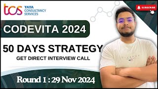 Must Watch TCS CodeVita  50 Days Strategy  Get a direct Interview Call  ft Shakti Maddeshiya [upl. by Lasser]