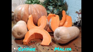 CONSERVATION DE COURGE  MÉTHODE CUISINE MALIYA 👈😷 طاجين بالقرع الاحمر [upl. by Normie]