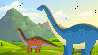 Argentinosaurus Dinosaure 🦕 Dessin Animé  Je Suis Un Dinosaure [upl. by Chamkis420]