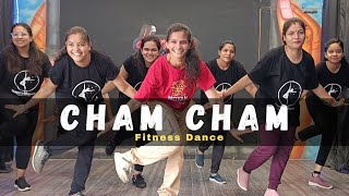 Cham Cham  Dance  Fitness Dance  Bollywood Dance Workout  Zumba  for weight loss  Happy Moves [upl. by Asiuol]