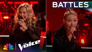 Gail Bliss and Christina Eagles ShowStopping quotRedneck Womanquot Battle  The Voice Battles  NBC [upl. by Hobbs]