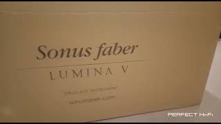 SONUS FABER LUMINA V MADE IN ITALY UNBOXING [upl. by Gualterio746]