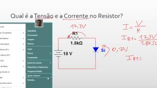 Aula 12  Circuitos CC com Diodo [upl. by Olmsted233]