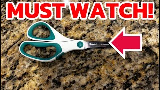 Scotch 8quot Precision Ultra Edge Titanium Scissors My Honest Review [upl. by Malo]