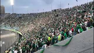 O apito final Reação da torcida do Palmeiras no fim da partida contra o Flamengo na Libertadores [upl. by Eelra]