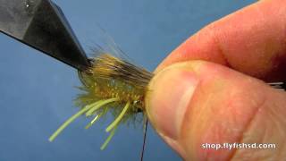 Tying Bonefish Flies Estaz Flats Crab [upl. by Ettenuj48]