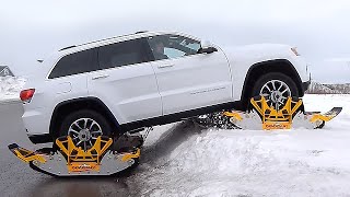 Turn Any 4x4 SUV or Light Truck into a Snowmobile in Minutes [upl. by Bertha288]