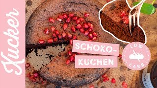 LowCarb Schokokuchen ohne Mehl  BESONDERS SAFTIG [upl. by Leacock]