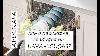 Brastemp Ative 8 Serviços  Como arrumar e organizar as louças na máquina de lavar louça [upl. by Erihppas]