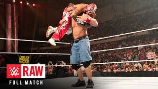 FULL MATCH Rey Mysterio vs John Cena – WWE Title Match Raw July 25 2011 [upl. by Kensell]