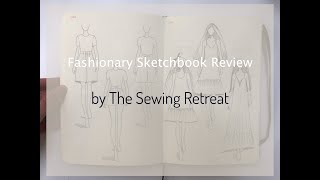 The Womenswear Fashionary Sketchbook  the perfect sketchbook for any fashion student or dressmaker [upl. by Nongim]