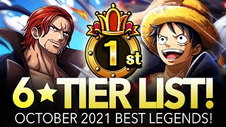 GLOBAL TIER LIST Best Legends October 2021 ONE PIECE Treasure Cruise [upl. by Proctor]