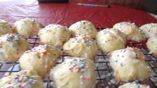 Anisette Cookies  Christmas time 2013 [upl. by Meensat]