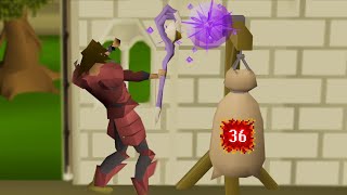 The New Staff in Runescape is so Broken for Ironmen [upl. by Horton222]