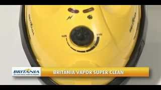 Higienizador Britânia Vapor Super Clean [upl. by Ynomrah]