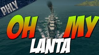 World Of Warships Gameplay OH MY LANTA Atlanta Class [upl. by Utica]