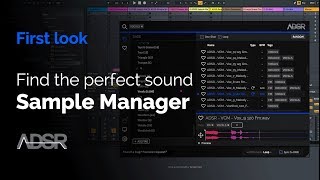 ADSR Sample Manager  First Look with Echo Sound Works   FREE plugin Download [upl. by Zul]