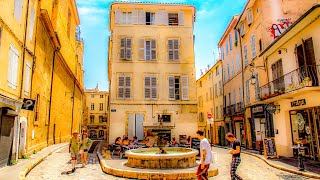 A Look Through Old Town Vielle Ville of AixEnProvence France [upl. by Faustena]