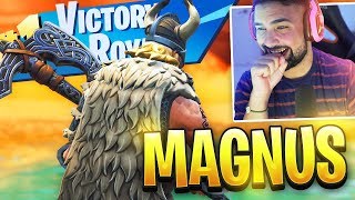 New Fortnite MAGNUS SKIN Gameplay [upl. by Aneet964]