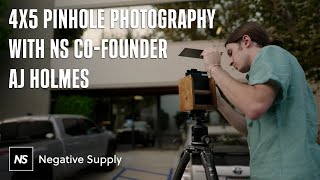 4x5 Pinhole Photography With AJ Holmes [upl. by Esmerelda]