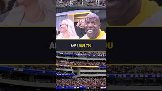 Terry Crews quotA Thousand Milesquot  Having fun at Rams vs 49ers game terrycrews shorts [upl. by Lalad]