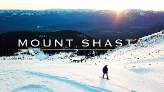 Snowboarding from the Summit of Mount Shasta [upl. by Llirrem]