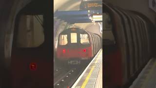 Northern line train leaving Embankment [upl. by Kathryne]