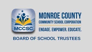 MCCSC Board of School Trustees Regular Meeting  November 19 2024 [upl. by Ettevad]