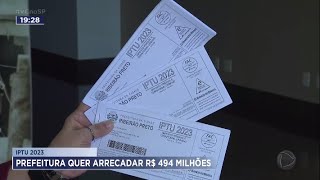 IPTU 2023 prefeitura quer arrecadar R 494 milhões [upl. by Elolcin65]