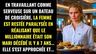 EN TANT QUE SERVEUSE ELLE EST RESTÉE PARALYSÉE EN VOYANT QUE LE MILLIONNAIRE ÉTAIT SON MARI DÉCÉDÉ [upl. by Akkeber]