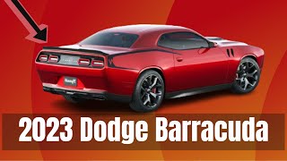 All New 2023 Dodge Barracuda Soon Come Back Next Year Detailed [upl. by Dermott]