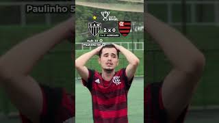 Final da Copa do Brasil 2024 volta shorts flamengo atleticomineiro [upl. by Ynehteb122]