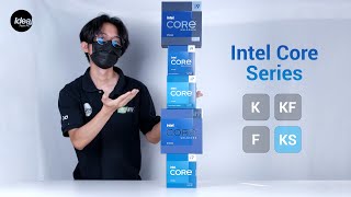 Intel Core K F KF KS What do they mean [upl. by Basilius267]