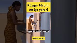 Rüzgar türbini ne işe yarar fizik tytfizik aytfizik [upl. by Nnoryt]